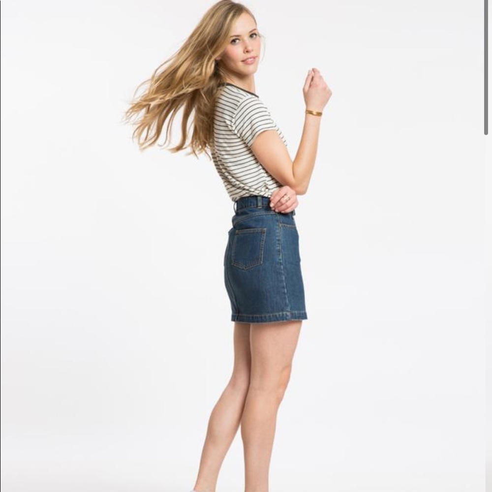 Marine Layer Medes Denim Mini